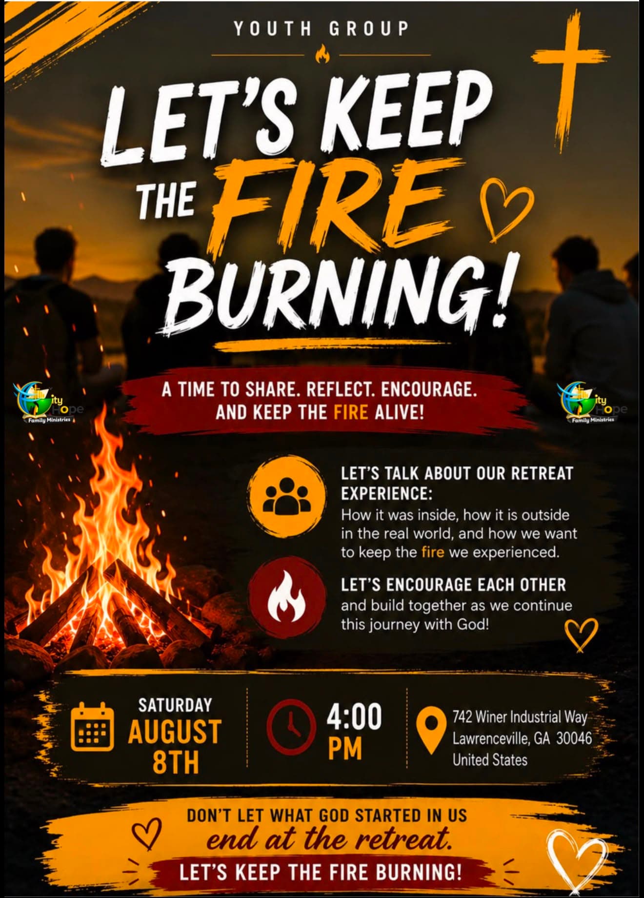 Let's Keep the Fire Burning