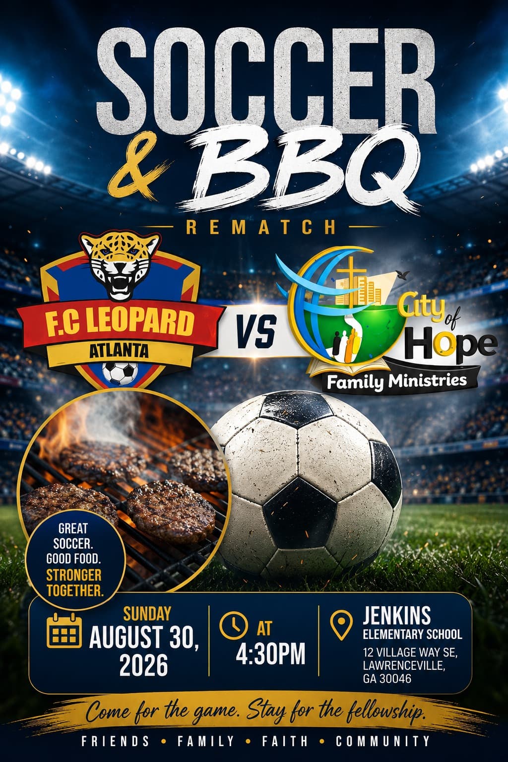 Soccer & BBQ