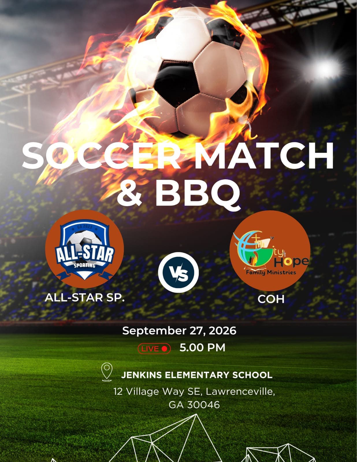 Soccer & BBQ